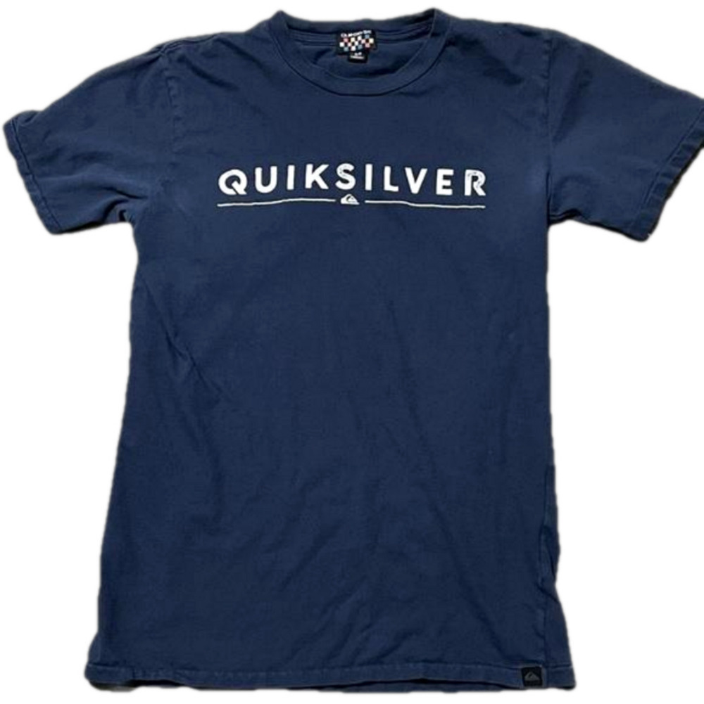 Quicksilver Distressed Men’s Tee (Sz S)